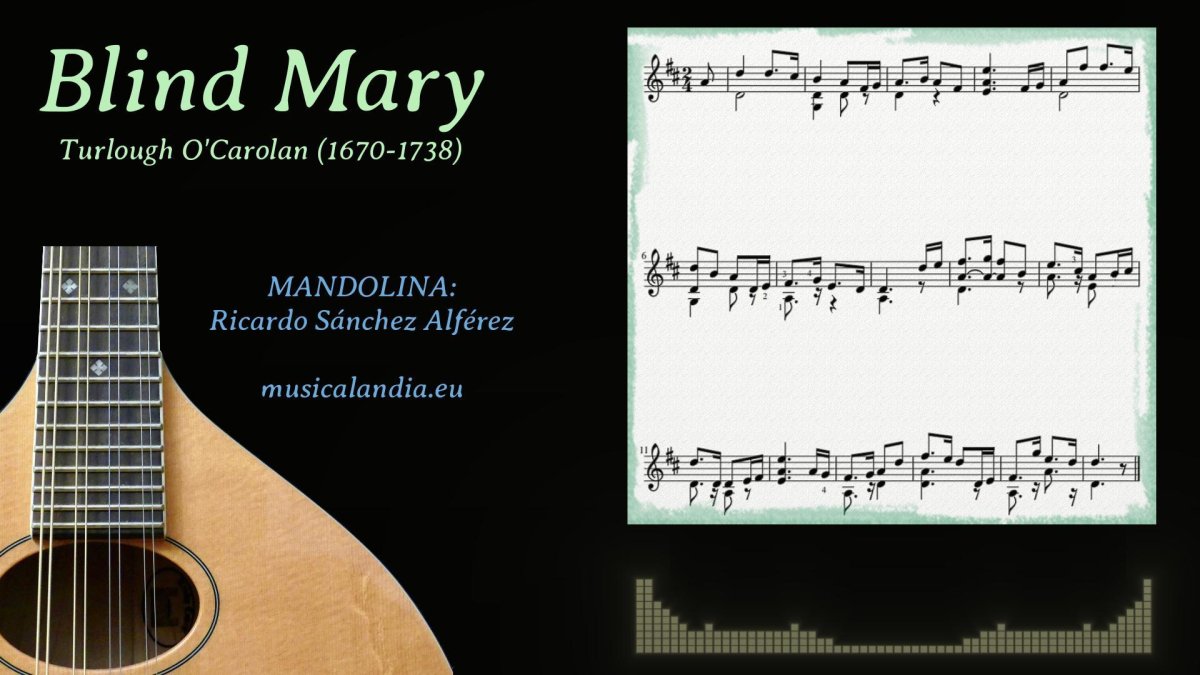 Blind Mary O'Carolan mandolina Blind Mary O'Carolan mandolina