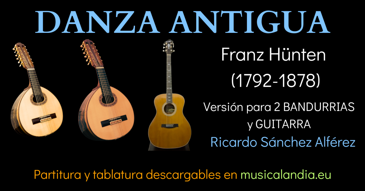 danza antigua franz hunten danza antigua franz hunten