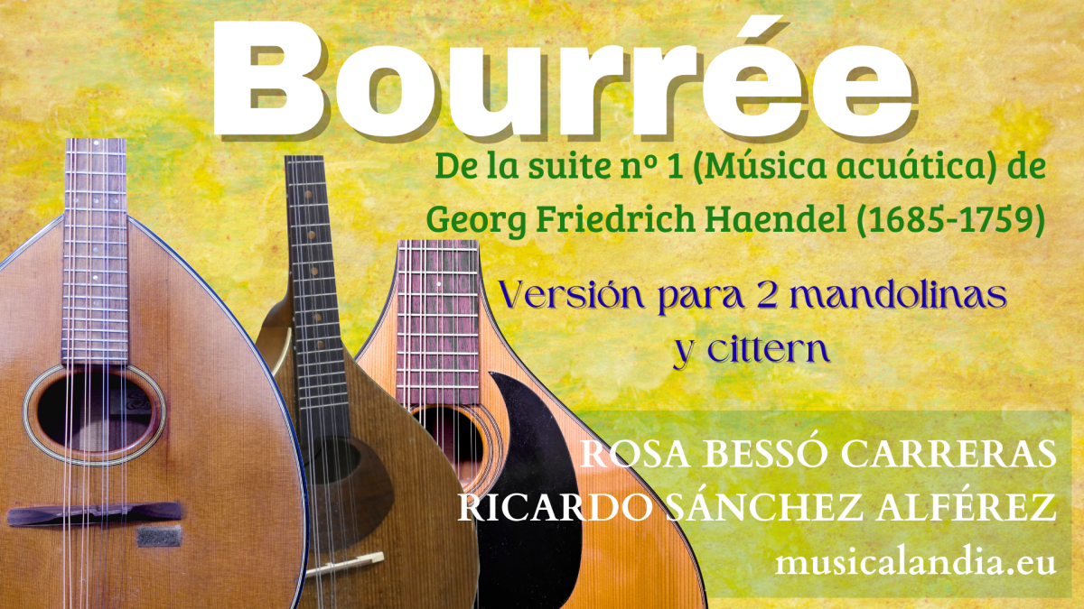 bourrée haendel bourrée haendel