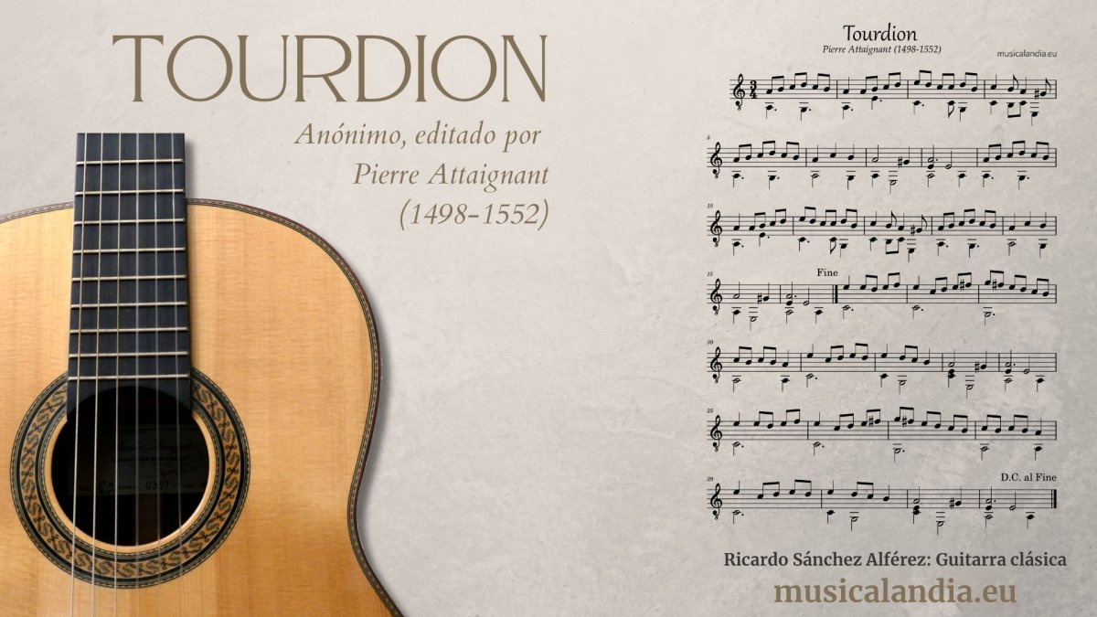 tourdion pierre attaignant tourdion pierre attaignant
